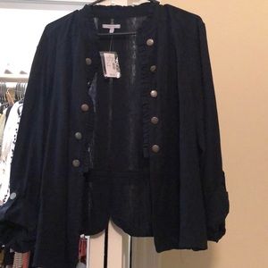 Maurices light weight navy jacket